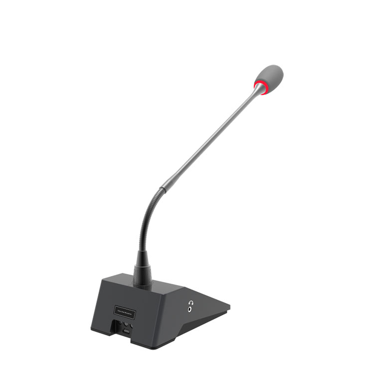 ანალოგური Supercardioid Gooseneck მიკროფონი